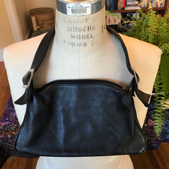 Italian leather shoulder bag - Picture 1 of 3